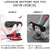 Mount Emporium Sit-ups Assistant Device Upgraded Sit-up Fitness Equipment Muscle Exercise Abdominal Device Portable Sit Up Bar with Foam Padded for Floor 3 Positions for Abs Home Workout (Black Color)