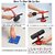 Mount Emporium Sit-ups Assistant Device Upgraded Sit-up Fitness Equipment Muscle Exercise Abdominal Device Portable Sit Up Bar with Foam Padded for Floor 3 Positions for Abs Home Workout (Black Color)