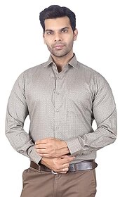 DUKUL Men'ss Printed Cotton Shirt Full Sleeve Regular Fit | Perfect for Formal & Casual Wear