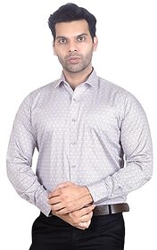DUKUL Men'ss Printed Cotton Shirt Full Sleeve Regular Fit | Perfect for Formal & Casual Wear