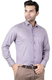 DUKUL Men'ss Printed Cotton Shirt Full Sleeve Regular Fit | Perfect for Formal & Casual Wear