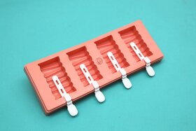 Icecream popsicle Moulding Tray for Home Use popsicle candy Moulding tray unique design with plastic stick multicolour s