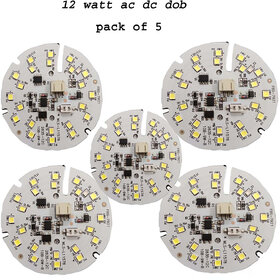 12 Watt AC DC DOB Rechargeable led Bulb repairing KIT (PACK OF 5)