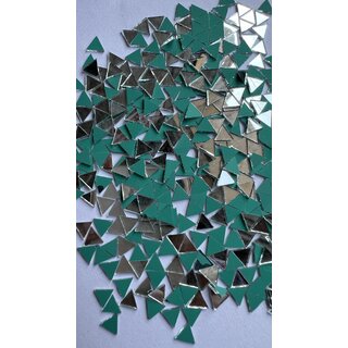 MIRROR GLASS WORLDWIDE Triangle Shape Mirrors of 6x7 mm1200 Pieces100 gm for Crafts  Perfect for lippan, Fabric, Mand