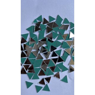 MIRROR GLASS WORLDWIDE Triangle Shape Mirrors of 10x12 mm655 Pieces100 gm for Crafts  Perfect for lippan, Fabric, Man