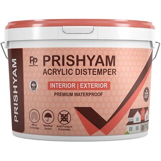 Prishyam Acrylic Distemper (20 Kg, White)