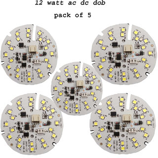 12 Watt AC DC DOB Rechargeable led Bulb repairing KIT (PACK OF 5)