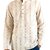 Ecostyle khadi long sleeves men's short kurta