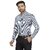DUKUL Men's Long Sleeve Formal Classic Blue Strip Print Shirt | Regular Fit | Stylish & Comfortable | Soft Cotton | Machine Washable | Perfect for Business & Office
