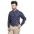 DUKUL Men's Long Sleeve Printed Formal Shirt | Regular Fit | Stylish & Comfortable | Soft Cotton | Machine Washable | Perfect for Business & Office