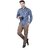 DUKUL Men'ss Printed Cotton Shirt Full Sleeve Regular Fit | Perfect for Formal & Casual Wear