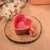 Rare Planet Handcrafted Pink Heart-Shaped Ceramic Mug Pack of 1