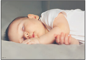 Smart Books Publishers Baby Poster - Cute & Colorful 13x19 Inch Wall Art for Expecting Moms | 300 GSM Non-Tearable, Waterproof Glossy Sheet | Perfect for Nursery Dcor