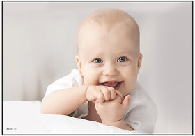 Smart Books Publishers Baby Poster - Adorable 13x19 Inch Wall Art for Pregnant Women | High-Quality 300 GSM Glossy Non-Tearable & Waterproof Design | Perfect for Nursery Decor & Baby Room