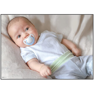 Cute Baby Poster for Pregnant Women - Smart Books Publishers | Large 13x19 Inch | High-Quality, Non-Tearable, Waterproof Glossy Sheet | Perfect for Nursery or Bedroom Decor