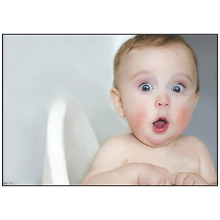 Smart Books Publishers Baby Poster - Cute & Colorful Dcor for Expecting Moms | 13x19 Inch High-Quality, Waterproof & Laminated Wall Art for Nursery or Bedroom