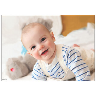 Smart Books Publishers Baby Poster - Adorable Wall Art for Expecting Moms | 13x19 Inch, High-Quality, Water-Resistant & Laminated | Perfect for Nursery & Baby Room Dcor