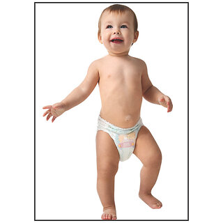 Smart Books Publishers Baby Poster - Beautiful 13x19 Inch Baby Wall Art for Pregnant Women | High-Quality 300 GSM Glossy Non-Tearable, Waterproof & Laminated | Perfect for Nursery & Bedroom Decor