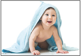 Smart Books Publishers Baby Poster - Adorable & High-Quality Prints for Expecting Moms | 13x19 Inch, 300 GSM Glossy, Water-Resistant, Non-Tearable | Perfect Baby Wall Decor for Pregnant Women