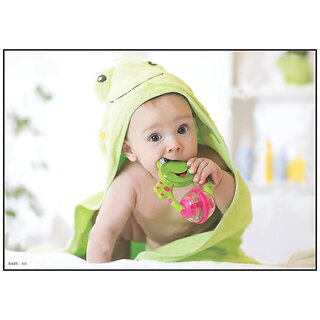 Cute Baby Poster for Pregnant Women | Smart Books Publishers | 13x19 Inch High-Quality Laminated Print | 300 GSM Non-Tearable Glossy Paper | Perfect for Nursery and Baby Room Decor