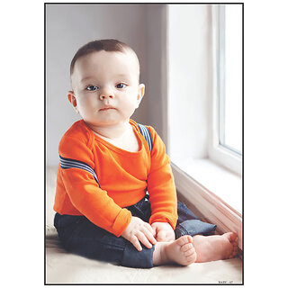 Smart Books Publishers Baby Poster - Cute & Inspiring Wall Art for Pregnant Women | 13x19 Inch | High-Quality 300 GSM Glossy & Waterproof Design | Perfect for Nursery or Bedroom Decor