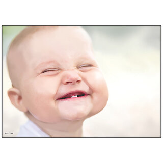 Smart Books Publishers Baby Poster - Adorable Wall Art for Pregnant Women | High-Quality 300 GSM Glossy Print | Water-Proof & Laminated | Perfect 13x19 Inch Size for Nursery Decor