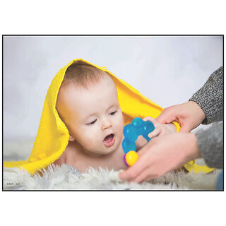 Cute Baby Poster for Pregnant Women - Smart Books Publishers | 13x19 Inch | High-Quality, Waterproof & Laminated | Perfect for Baby Rooms & Walls