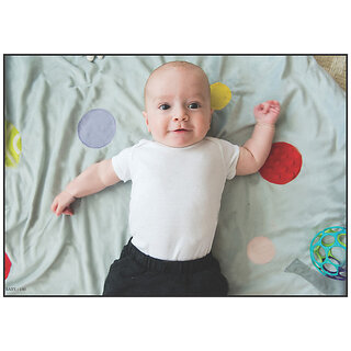 Cute Baby Poster for Pregnant Women - Smart Books Publishers | 300 GSM Glossy, Water-Proof, Laminated | 13x19 Inch High-Quality Wall Art for Nursery & Bedroom Decor