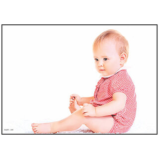 Smart Books Publishers - Adorable Baby Poster for Pregnant Women | 13x19 Inch | High-Quality, Water-Proof & Laminated | Perfect for Nursery Walls & Baby Rooms