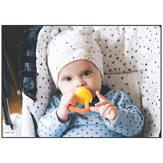 Smart Books Publishers Baby Poster - Adorable Wall Art for Expecting Moms | 13x19 Inch, High-Quality, Waterproof & Laminated | Perfect Decoration for Baby Rooms