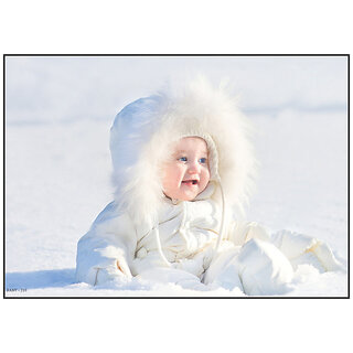 Smart Books Publishers Baby Poster - Adorable Wall Art for Expecting Moms | 300 GSM Glossy, Waterproof & Laminated | Perfect for Baby Rooms & Nursery Decor | 13x19 Inch