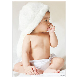 Smart Books Publishers Baby Poster - Cute & Adorable Decor for Expecting Moms | High-Quality 300 GSM Glossy Print | 13x19 Inch | Waterproof & Laminated | Perfect for Baby Rooms & Nursery Walls