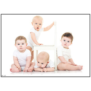 Smart Books Publishers Baby Poster - Cute & Colorful 13x19 Inch Wall Art for Pregnant Women | High-Quality, Water-Proof & Non-Tearable | Perfect for Nursery & Baby Rooms