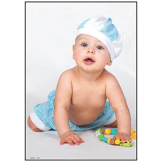 Smart Books Publishers Baby Poster - Cute & Stylish Wall Dcor for Pregnant Women | High-Quality 300 GSM Glossy Print, Waterproof & Tear-Proof | Perfect for Babys Room (13x19 Inch)