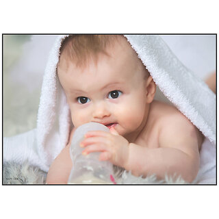 Smart Books Publishers Baby Poster - Cute Wall Decor for Pregnant Women | Non-Tearable 300 GSM Glossy Print | 13x19 Inch Perfect Size for Nursery or Bedroom