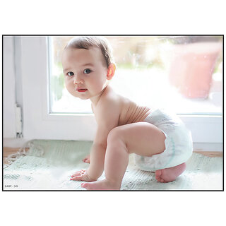 Cute Baby Poster for Pregnant Women | Smart Books Publishers | 13x19 Inch | High-Quality, Non-Tearable, Waterproof & Laminated Design | Perfect Wall Decor for Baby Rooms