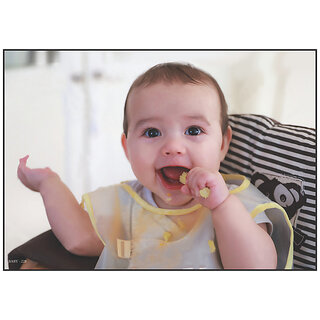 Cute Baby Poster for Pregnant Women - Smart Books Publishers | Large 13x19 Inch | High-Quality, Non-Tearable, Waterproof Glossy Sheet | Perfect for Nursery or Bedroom Decor