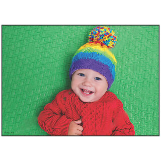 Smart Books Publishers Baby Poster - Cute & Colorful Wall Art for Pregnant Women | 13x19 Inch, High-Quality 300 GSM Glossy Paper, Water-Proof & Laminated | Perfect for Nursery Decor