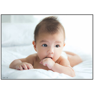 Smart Books Publishers Baby Poster - Cute & Colorful 13x19 Inch Wall Decor for Pregnant Women | High-Quality, Waterproof 300 GSM Glossy Print | Perfect for Baby's Room & Nursery