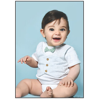 Smart Books Publishers Baby Poster - Adorable Wall Art for Expecting Moms | 13x19 Inch | High-Quality, Water-Resistant, and Non-Tearable | Perfect for Nursery Decor