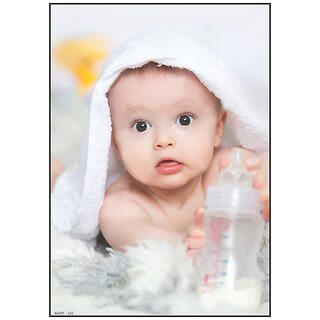 Heartwarming Baby Poster for Expecting Moms - Smart Books Publishers | 300 GSM Glossy Non-Tearable | 13x19 Inch | Waterproof & Laminated | Perfect for Nursery Walls