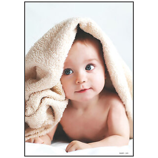Smart Books Publishers Baby Poster - Cute & Vibrant Dcor for Pregnant Women | 13x19 Inch | High-Quality, Water-Proof, & Non-Tearable 300 GSM Glossy Sheet | Perfect for Baby Rooms & Walls