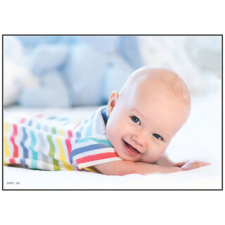 Smart Books Publishers Baby Poster - Cute & Adorable Wall Decor for Expecting Mothers | 300 GSM Glossy, Waterproof & Laminated | 13x19 Inch | Perfect for Baby's Room or Nursery
