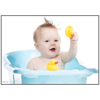 Cute Baby Poster for Pregnant Women | Smart Books Publishers | 13x19 Inch High-Quality Laminated Print | 300 GSM Non-Tearable Glossy Paper | Perfect for Nursery and Baby Room Decor