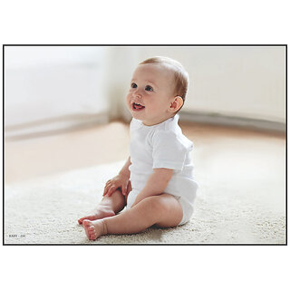 Smart Books Publishers Baby Poster - Adorable Wall Dcor for Expecting Moms | 300 GSM Glossy, 13x19 Inch | Water-Proof & Laminated | Perfect for Nursery & Baby Room