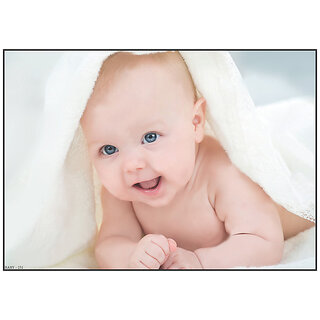 Smart Books Publishers Baby Poster - Cute & High-Quality 13x19 Inch Decor for Pregnant Womens Rooms | Waterproof & Non-Tearable Glossy 300 GSM Paper