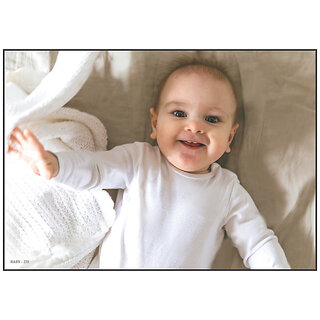 Adorable Baby Poster for Expecting Moms - Smart Books Publishers | 300 GSM Glossy, Water-Proof & Laminated | 13x19 Inch - Perfect for Babys Room