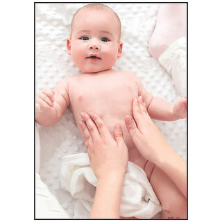 Smart Books Publishers Baby Poster - Adorable Wall Art for Expecting Moms | 300 GSM Glossy, Waterproof & Laminated | Perfect for Baby Rooms & Nursery Decor | 13x19 Inch