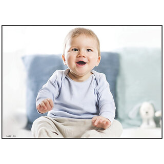 Smart Books Publishers Baby Poster - Adorable Wall Art for Expecting Moms | 300 GSM Glossy Non-Tearable Paper | 13x19 Inch Size | Vibrant High-Quality & Waterproof Print | Perfect for Nursery Decor