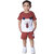 Kid Kupboard Cotton Boys T-Shirt and Short Set, Multicolor, Half-Sleeves, 5-6 Years KIDS7425